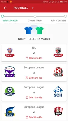 Dream11 android App screenshot 3