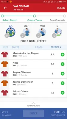 Dream11 android App screenshot 5